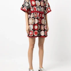 Femme CHANEL Robe Courte à Imprimé Graphique (2009) 9 Femme CHANEL Robe Courte à Imprimé Graphique (2009) -Promos Féerie Jupe Boutique 17432619 36447368 1000