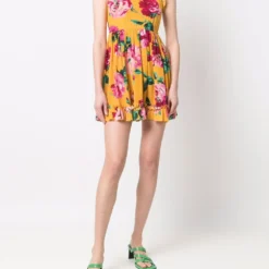 Femme Dolce & Gabbana Robe Courte En Soie à Fleurs (années 2000) 13 Femme Dolce & Gabbana Robe Courte En Soie à Fleurs (années 2000) -Promos Féerie Jupe Boutique 17450262 37892333 1000