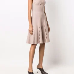 Femme Christian Dior Robe évasée à Bords Festonnés Pre-owned (années 2000) -Promos Féerie Jupe Boutique 17614691 36877247 1000