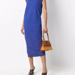 Femme Lanvin Robe Mi-longue à Fronces 8 Femme Lanvin Robe Mi-longue à Fronces -Promos Féerie Jupe Boutique 17615732 36803183 1000