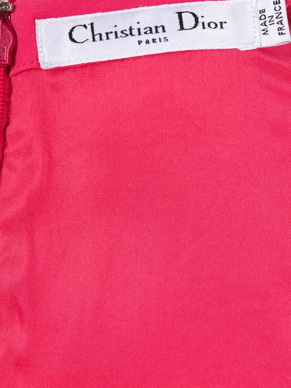 Femme Christian Dior Robe à Design Superposé Pre-owned (années 2000) 8 Femme Christian Dior Robe à Design Superposé Pre-owned (années 2000) – Image 6