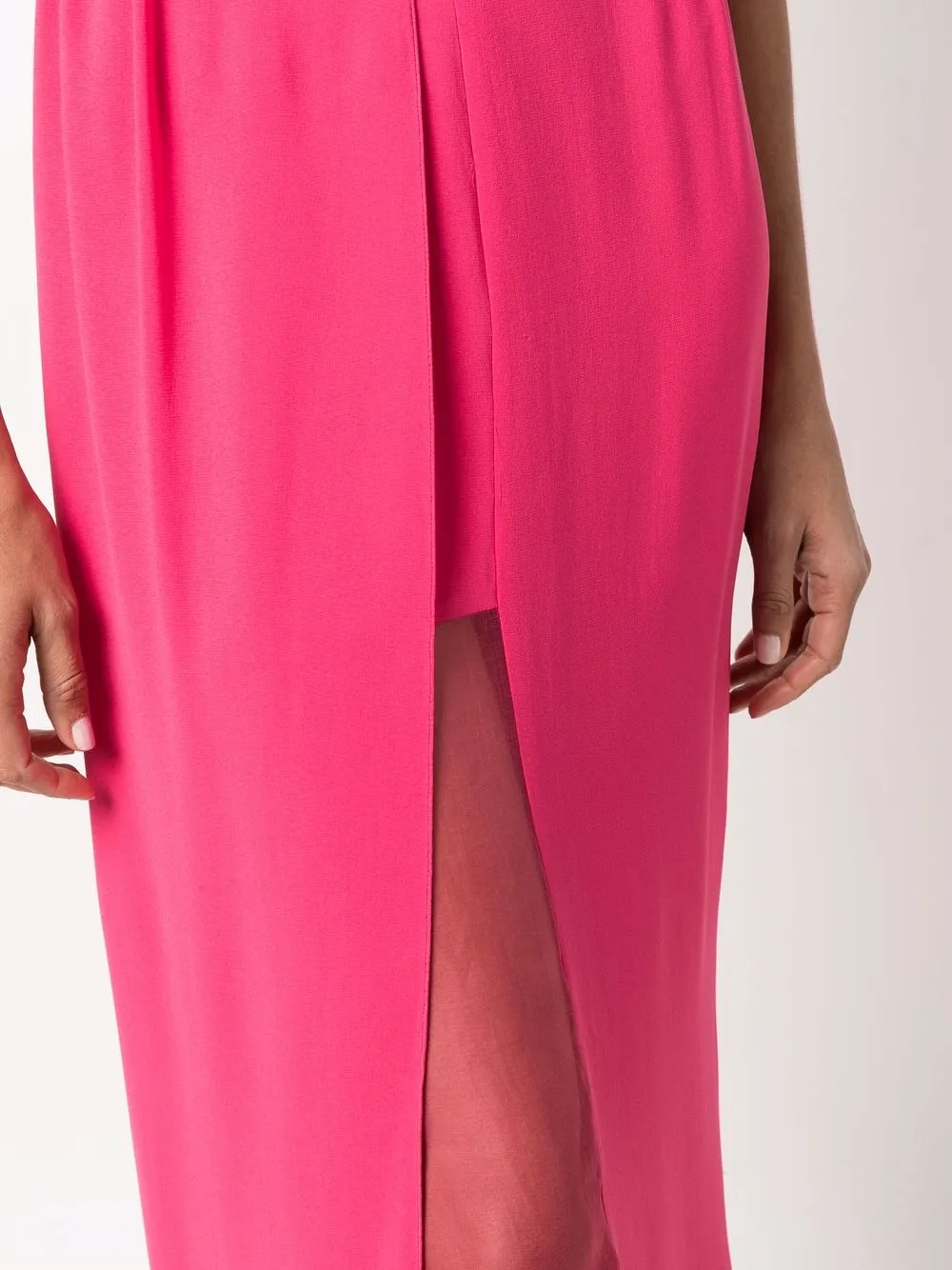 Femme Christian Dior Robe à Design Superposé Pre-owned (années 2000) 7 Femme Christian Dior Robe à Design Superposé Pre-owned (années 2000) – Image 5