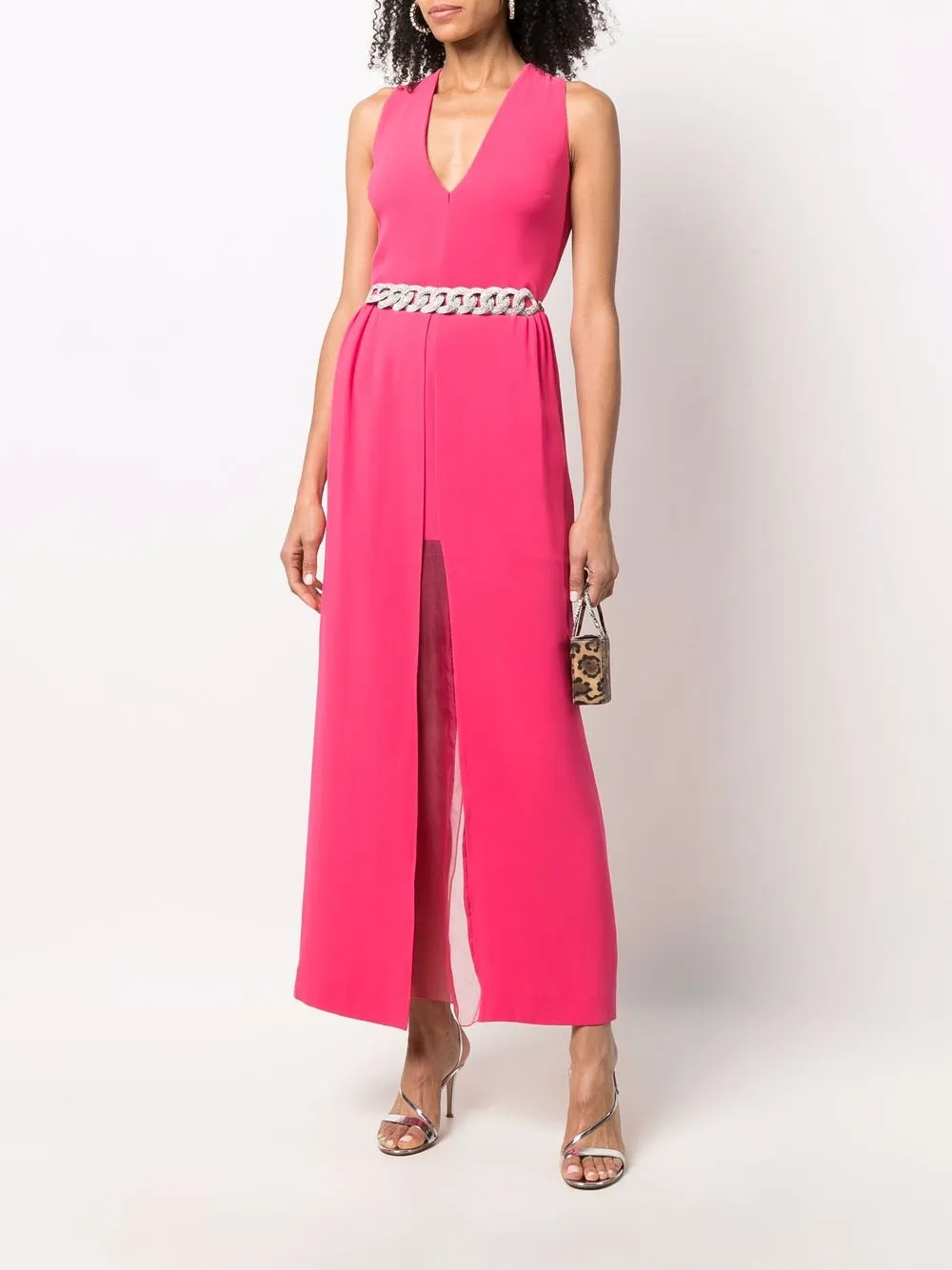 Femme Christian Dior Robe à Design Superposé Pre-owned (années 2000) 4 Femme Christian Dior Robe à Design Superposé Pre-owned (années 2000) – Image 2