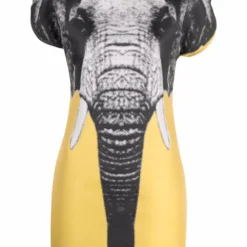 Femme JC De Castelbajac Robe Courte à Imprimé Graphique (années 2000)