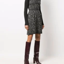 Femme Christian Dior Robe à Design Sans Manches Pre-owned (années 2000) -Promos Féerie Jupe Boutique 17617362 36878083 1000