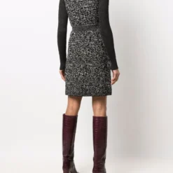 Femme Christian Dior Robe à Design Sans Manches Pre-owned (années 2000) -Promos Féerie Jupe Boutique 17617362 36878088 1000