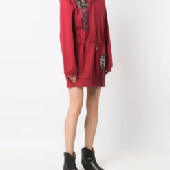 Femme Kansai Yamamoto Robe-hoodie à Perles (années 1990) -Promos Féerie Jupe Boutique 17620380 37118870 1000