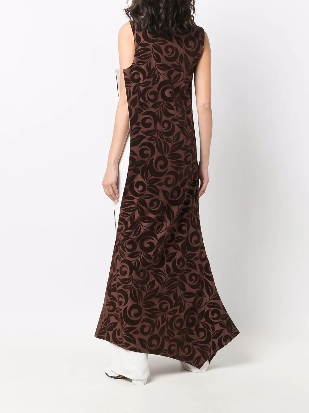 Comme Des Garcons Femme Comme Des Garçons Robe En Velours à Imprimé Végétal (1996) 6 Comme Des Garcons Femme Comme Des Garçons Robe En Velours à Imprimé Végétal (1996) – Image 4