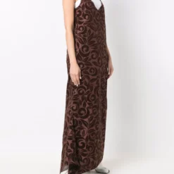 Comme Des Garcons Femme Comme Des Garçons Robe En Velours à Imprimé Végétal (1996) 9 Comme Des Garcons Femme Comme Des Garçons Robe En Velours à Imprimé Végétal (1996) -Promos Féerie Jupe Boutique 17631573 37070409 1000