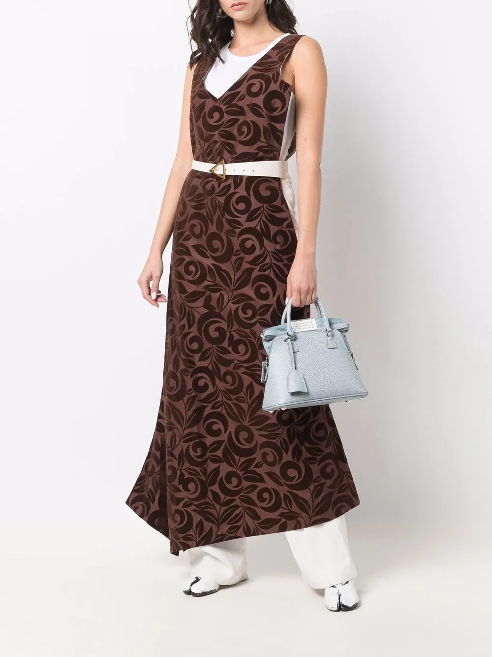 Comme Des Garcons Femme Comme Des Garçons Robe En Velours à Imprimé Végétal (1996) 4 Comme Des Garcons Femme Comme Des Garçons Robe En Velours à Imprimé Végétal (1996) – Image 2