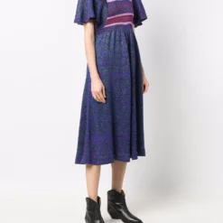 Femme Kansai Yamamoto Robe Mi-longue En Maille Intarsia (années 1980) 9 Femme Kansai Yamamoto Robe Mi-longue En Maille Intarsia (années 1980) -Promos Féerie Jupe Boutique 17633020 37119351 1000