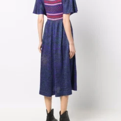 Femme Kansai Yamamoto Robe Mi-longue En Maille Intarsia (années 1980) 10 Femme Kansai Yamamoto Robe Mi-longue En Maille Intarsia (années 1980) -Promos Féerie Jupe Boutique 17633020 37119353 1000