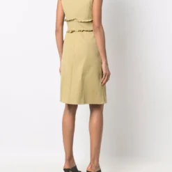 Femme Valentino Garavani Robe Sans Manches à Volants (années 1990) -Promos Féerie Jupe Boutique 17673593 37731457 1000