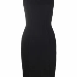 Femme John Galliano Robe Cintrée à Design Sans Manches (années 1990)