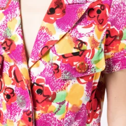 Femme CHANEL Robe-chemise à Fleurs (1997) 11 Femme CHANEL Robe-chemise à Fleurs (1997) -Promos Féerie Jupe Boutique 17689237 37131504 1000