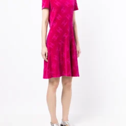 Femme CHANEL Robe Courte à Motif CC (1996) 9 Femme CHANEL Robe Courte à Motif CC (1996) -Promos Féerie Jupe Boutique 17693040 37356466 1000