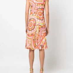Femme PUCCI Robe En Soie à Imprimé Graphique (années 1970) 10 Femme PUCCI Robe En Soie à Imprimé Graphique (années 1970) -Promos Féerie Jupe Boutique 17766678 40175912 1000