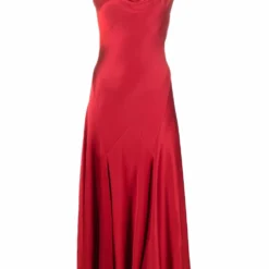 Femme John Galliano Robe Plissée à Design Sans Manches (années 2000)