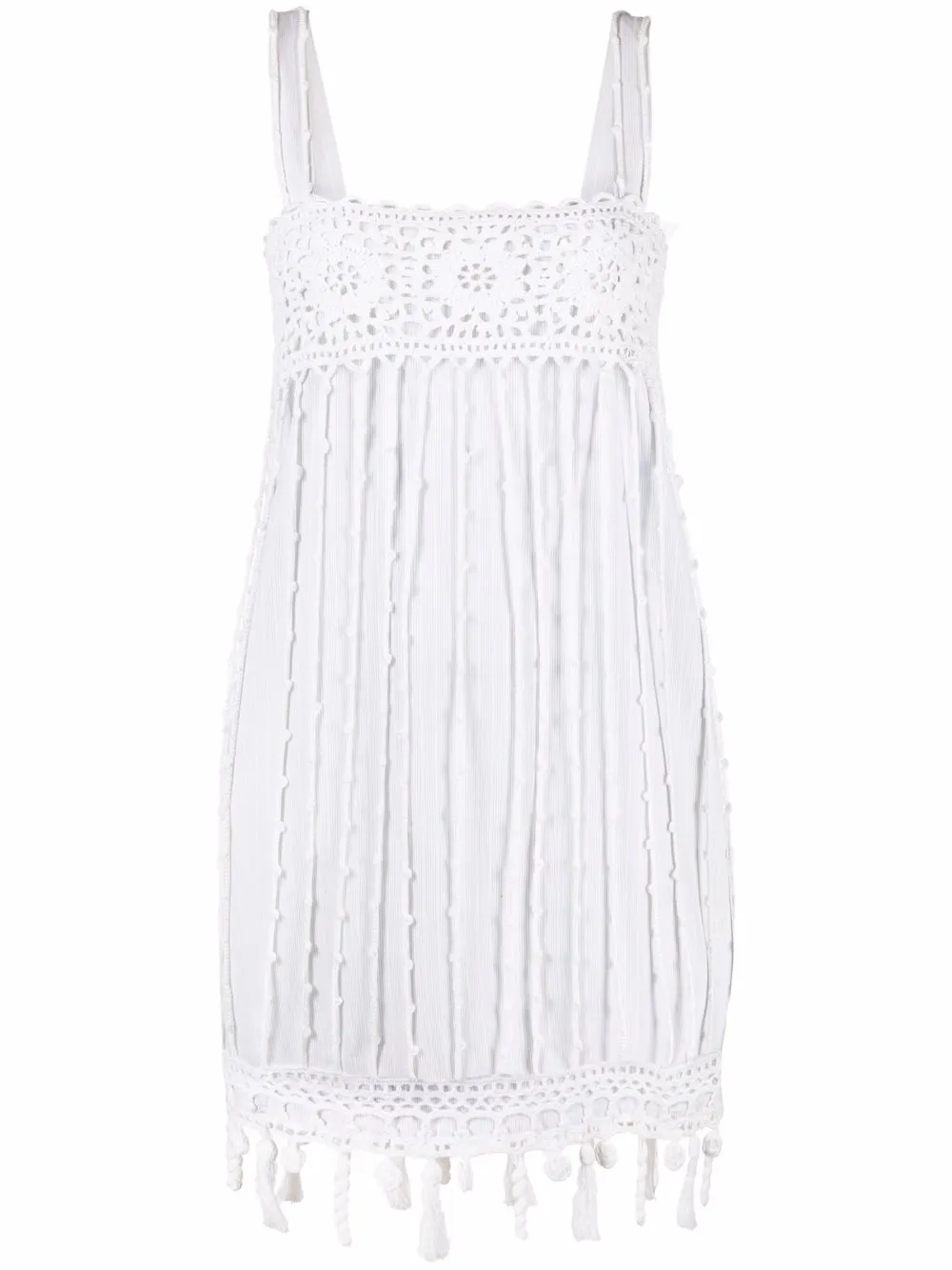 Femme CHANEL Robe Courte En Crochet 3 Femme CHANEL Robe Courte En Crochet