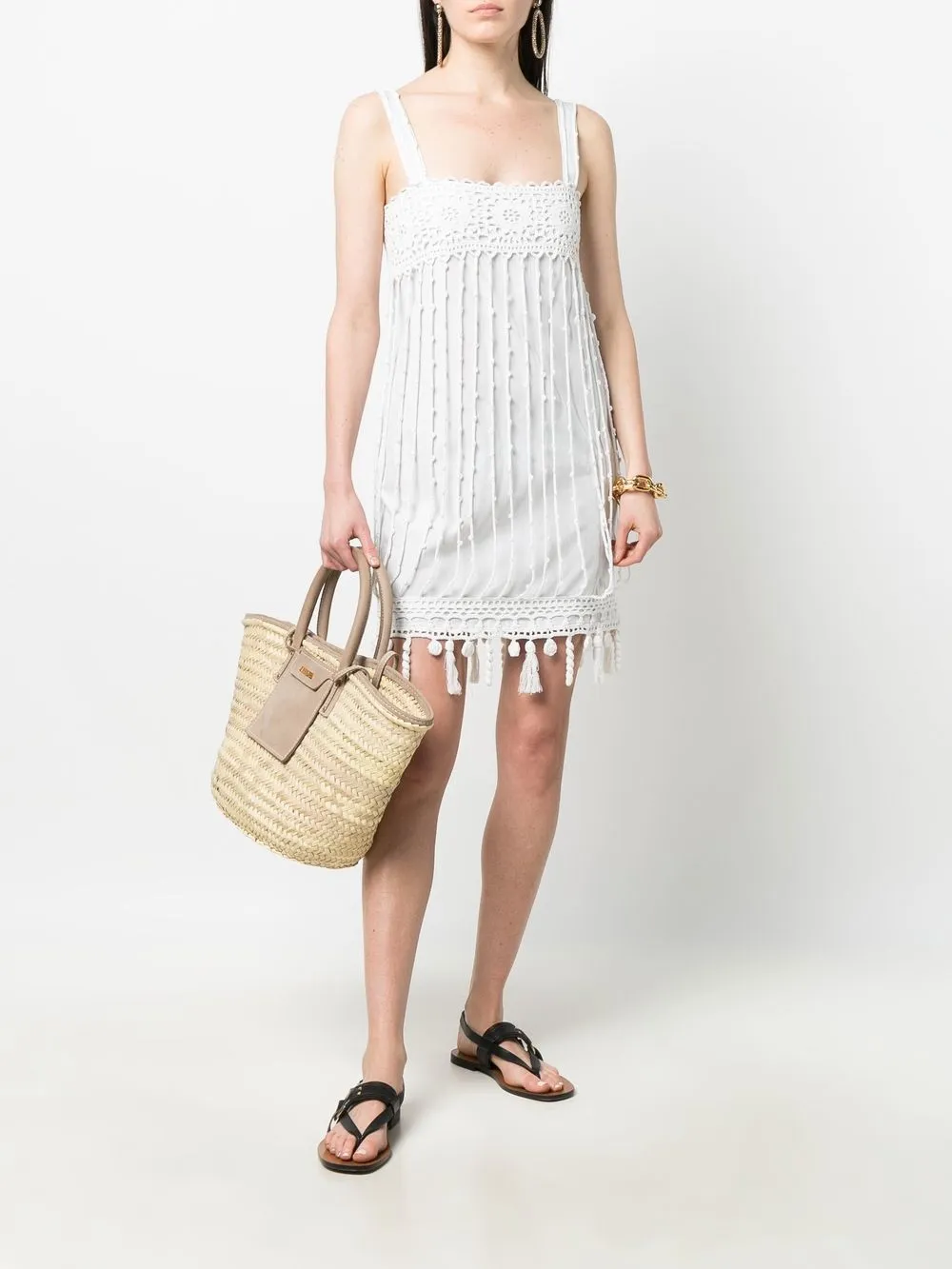 Femme CHANEL Robe Courte En Crochet 4 Femme CHANEL Robe Courte En Crochet – Image 2