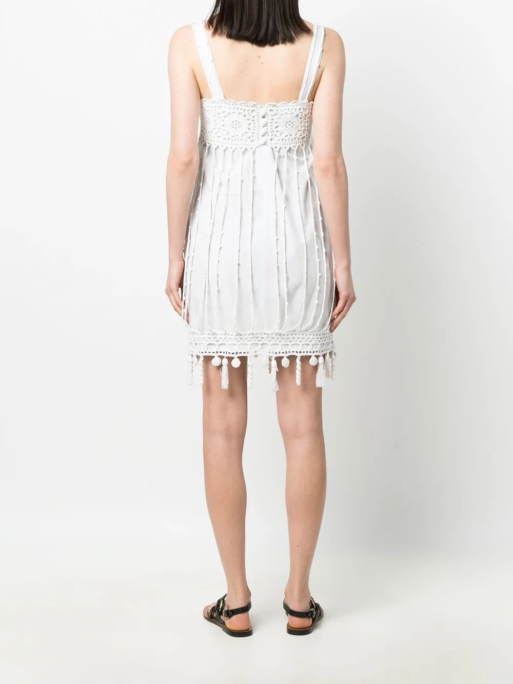 Femme CHANEL Robe Courte En Crochet 6 Femme CHANEL Robe Courte En Crochet – Image 4