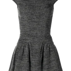 Femme CHANEL Robe Courte à Ourlet Volanté (2010)