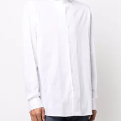 Homme Canali Robe-chemise à Manches Longues 9 Homme Canali Robe-chemise à Manches Longues -Promos Féerie Jupe Boutique 17957615 38290564 1000