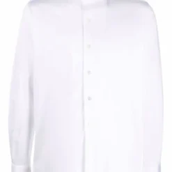 Homme Canali Robe-chemise à Manches Longues