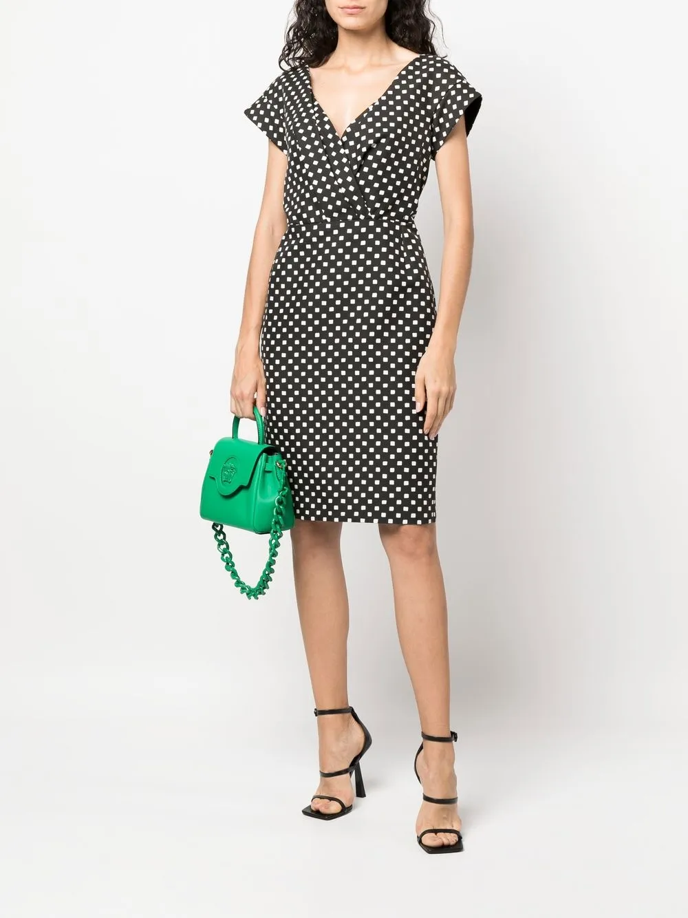 Femme Christian Dior Robe à Pois (années 2000) 4 Femme Christian Dior Robe à Pois (années 2000) – Image 2