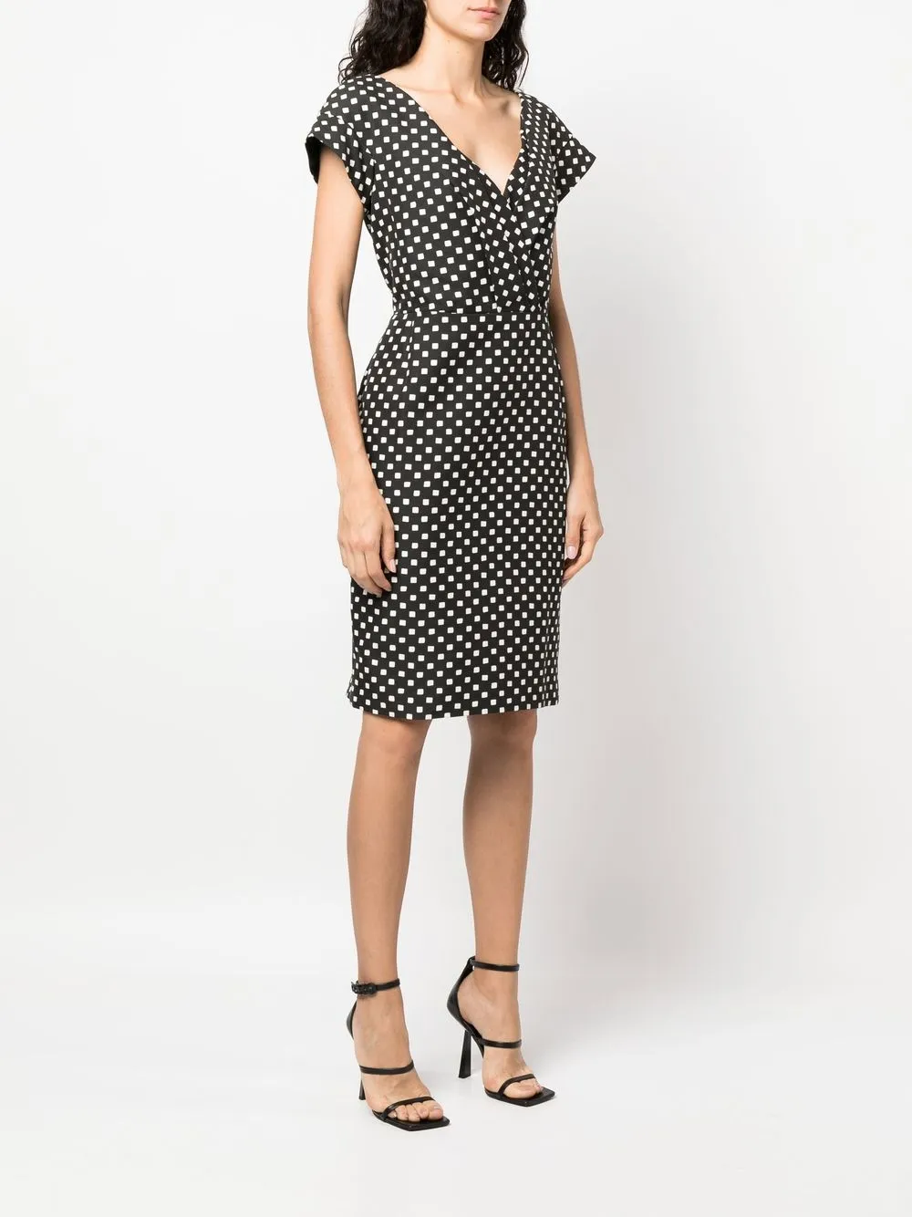 Femme Christian Dior Robe à Pois (années 2000) 5 Femme Christian Dior Robe à Pois (années 2000) – Image 3