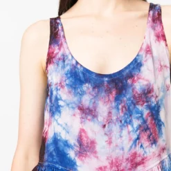 Femme Prada Robe Sans Manches à Imprimé Tie Dye (années 2000) 11 Femme Prada Robe Sans Manches à Imprimé Tie Dye (années 2000) -Promos Féerie Jupe Boutique 18163411 40181721 1000