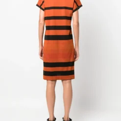 Femme Pierre Cardin Robe-polo à Rayures (années 1980) -Promos Féerie Jupe Boutique 18248756 40181738 1000