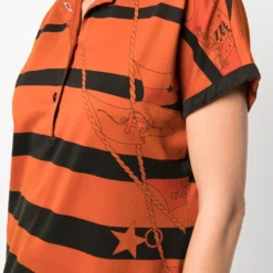 Femme Pierre Cardin Robe-polo à Rayures (années 1980) -Promos Féerie Jupe Boutique 18248756 40182177 1000