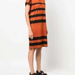 Femme Pierre Cardin Robe-polo à Rayures (années 1980) -Promos Féerie Jupe Boutique 18248756 40183793 1000