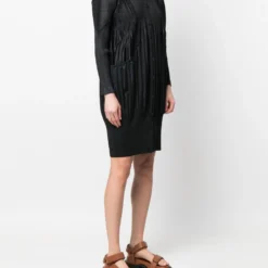 Femme Issey Miyake Robe Plissée Pleats Please à Boutonnière (années 2000) 9 Femme Issey Miyake Robe Plissée Pleats Please à Boutonnière (années 2000) -Promos Féerie Jupe Boutique 18263548 39062635 1000