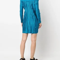 Femme Issey Miyake Robe Courte Pleats Please (années 2000) -Promos Féerie Jupe Boutique 18264121 39063509 1000