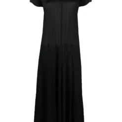 Femme Issey Miyake Robe Pleats Please évasée (années 2000)