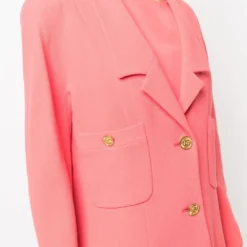 Femme CHANEL Ensemble Robe-blazer à Boutons CC (années 1980) 12 Femme CHANEL Ensemble Robe-blazer à Boutons CC (années 1980) -Promos Féerie Jupe Boutique 18373901 39492862 1000