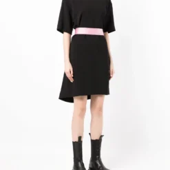 Femme Balenciaga Robe à Taille Ceinturée (années 2010) -Promos Féerie Jupe Boutique 18436484 39880832 1000