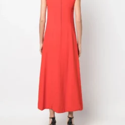 Femme A.N.G.E.L.O. Vintage Cult Robe Longue Trapèze à Col Orné De Strass (années 1960) -Promos Féerie Jupe Boutique 18457697 39685360 1000