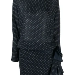 Femme A.N.G.E.L.O. Vintage Cult Robe à Pois (années 1980)