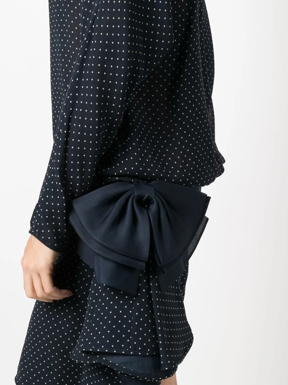 Femme A.N.G.E.L.O. Vintage Cult Robe à Pois (années 1980) 7 Femme A.N.G.E.L.O. Vintage Cult Robe à Pois (années 1980) – Image 5