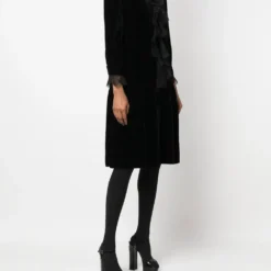 Femme Christian Dior Robe En Velours à Manches Longue Pre-owned (années 1970) 10 Femme Christian Dior Robe En Velours à Manches Longue Pre-owned (années 1970) -Promos Féerie Jupe Boutique 18610952 40661140 1000