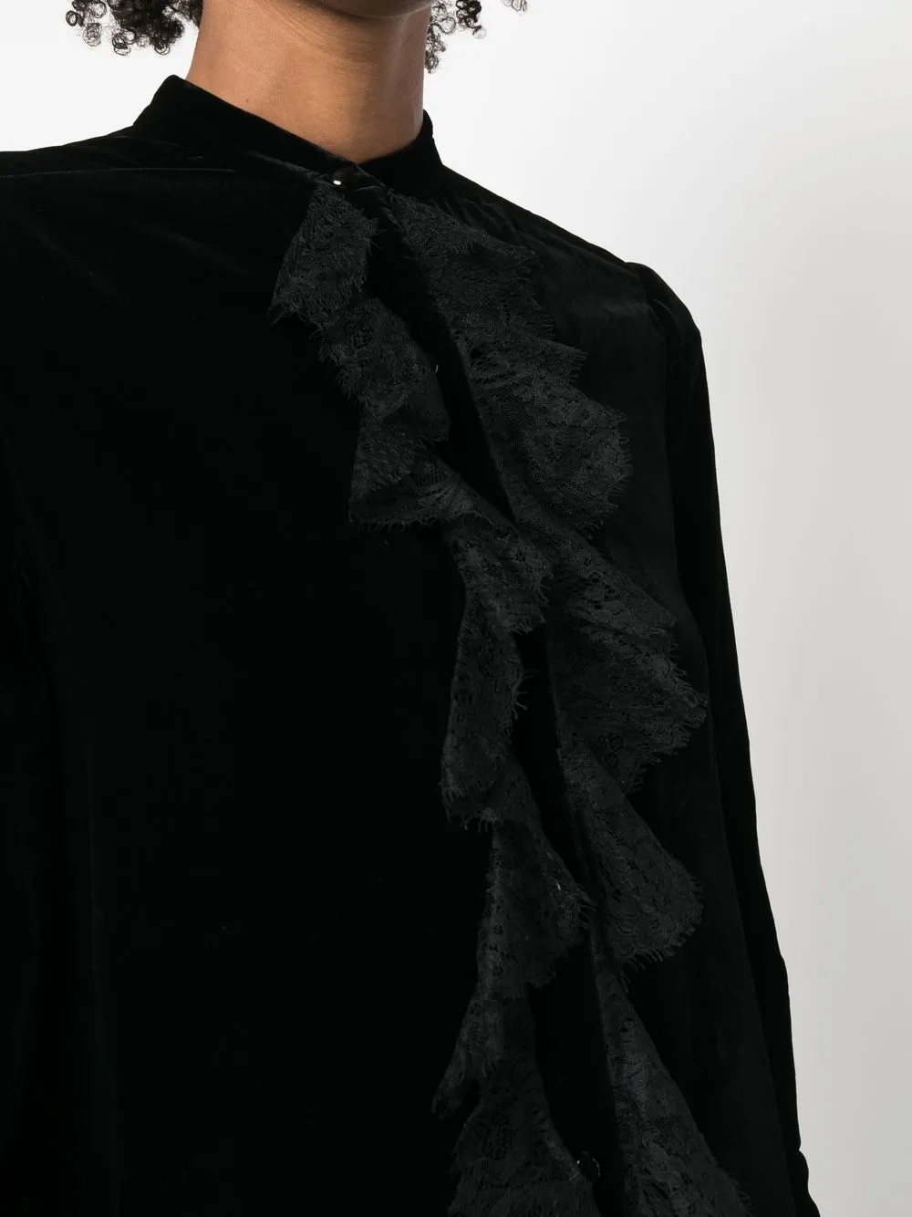 Femme Christian Dior Robe En Velours à Manches Longue Pre-owned (années 1970) 7 Femme Christian Dior Robe En Velours à Manches Longue Pre-owned (années 1970) – Image 5