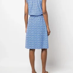 Femme Christian Dior Robe Imprimée à Design Sans Manches (années 1980) -Promos Féerie Jupe Boutique 18610955 40659644 1000