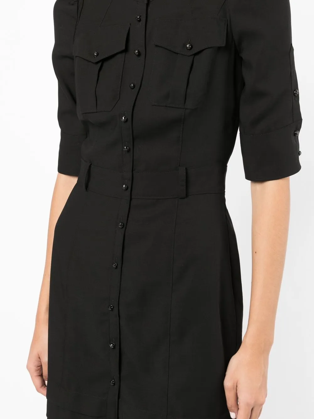 Femme Balenciaga Robe-chemise à Coupe Cintrée (2010) 7 Femme Balenciaga Robe-chemise à Coupe Cintrée (2010) – Image 5