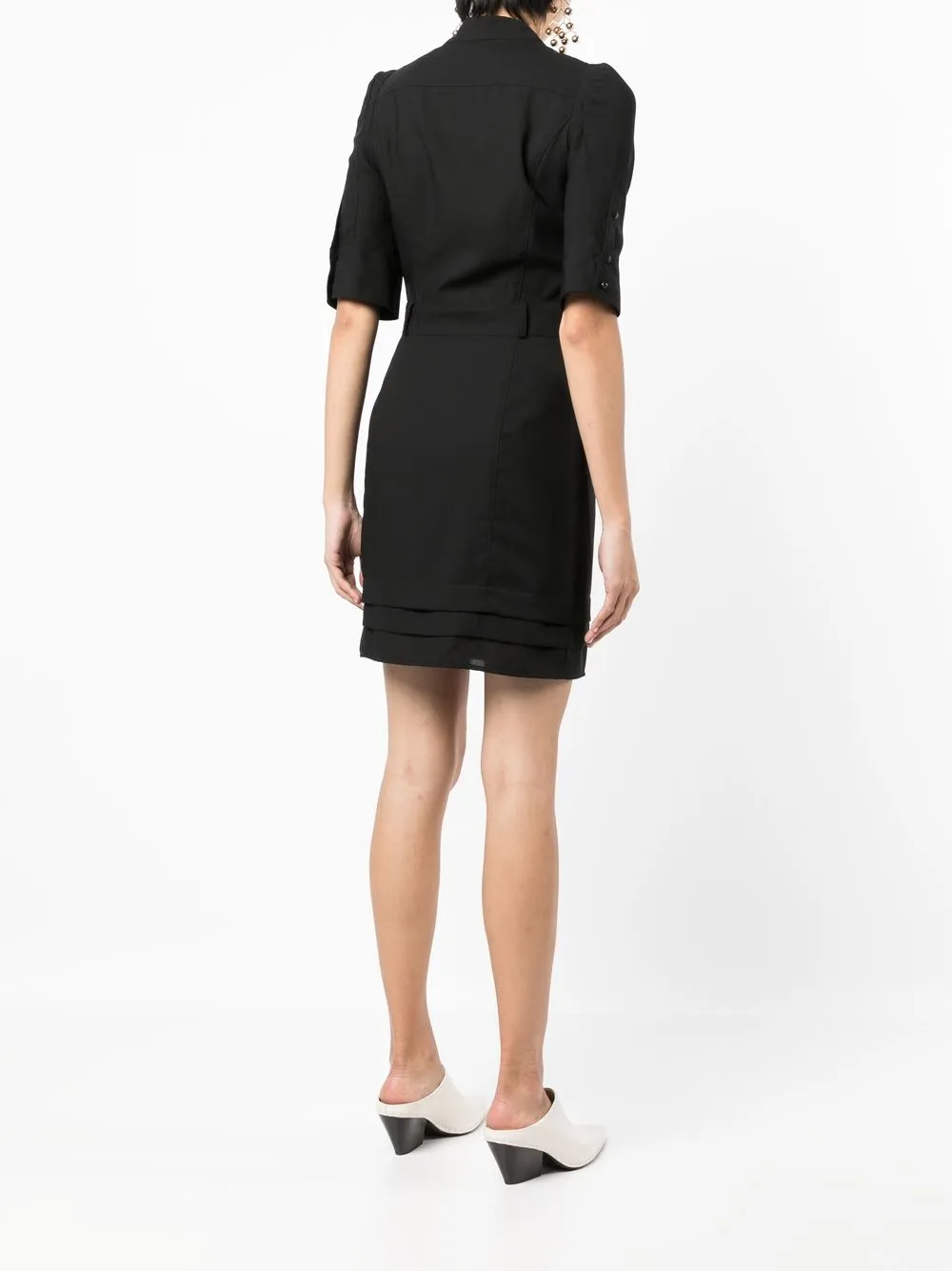 Femme Balenciaga Robe-chemise à Coupe Cintrée (2010) 6 Femme Balenciaga Robe-chemise à Coupe Cintrée (2010) – Image 4