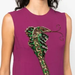 Femme A.N.G.E.L.O. Vintage Cult Robe Sans Manches Brodée De Sequins à Motif Serpent (années 1990) 11 Femme A.N.G.E.L.O. Vintage Cult Robe Sans Manches Brodée De Sequins à Motif Serpent (années 1990) -Promos Féerie Jupe Boutique 18670905 40999992 1000