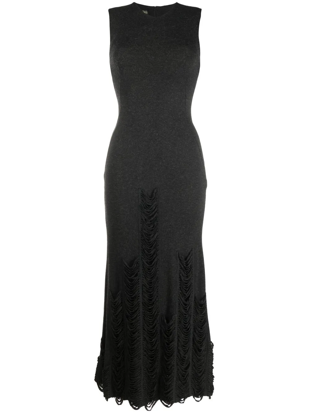 Femme Jean Paul Gaultier Robe En Maille à Volants (années 2000) 3 Femme Jean Paul Gaultier Robe En Maille à Volants (années 2000)