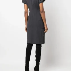 Femme Jean Paul Gaultier Robe Rayée à Boutonnière Croisée (années 1980) 10 Femme Jean Paul Gaultier Robe Rayée à Boutonnière Croisée (années 1980) -Promos Féerie Jupe Boutique 18682749 40718413 1000